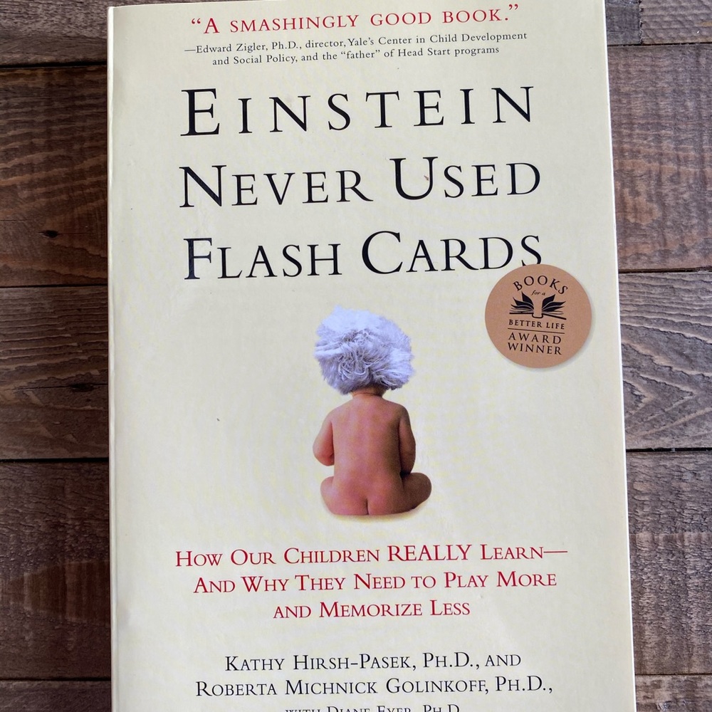 Einstein Never Used Flash Cards Softback